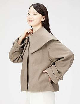 [美品] ナチュラルビューティー　アウター　ショートコート Amazon | [ナチュラルビューティーベーシック] アウター ビック